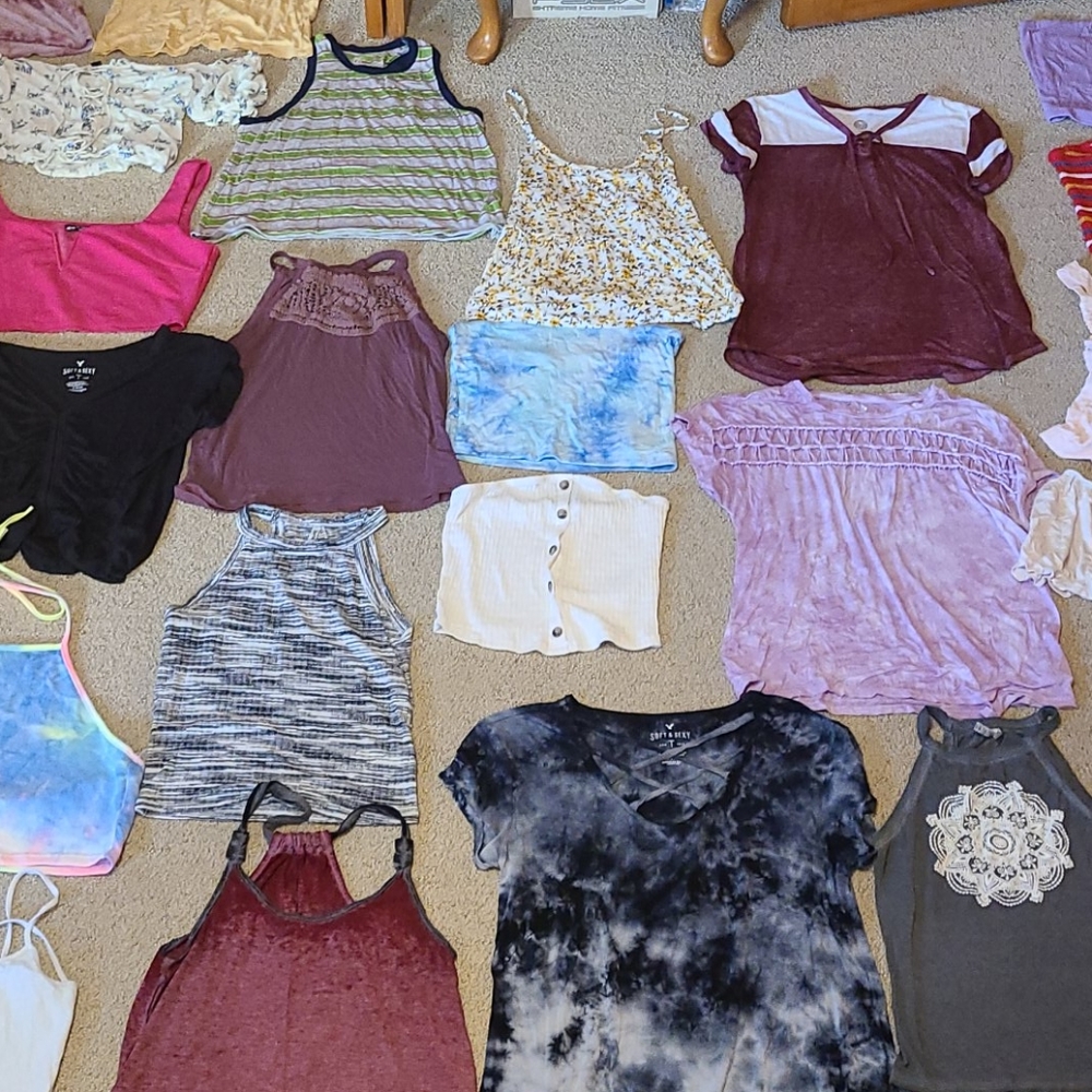 Bundle of shirts